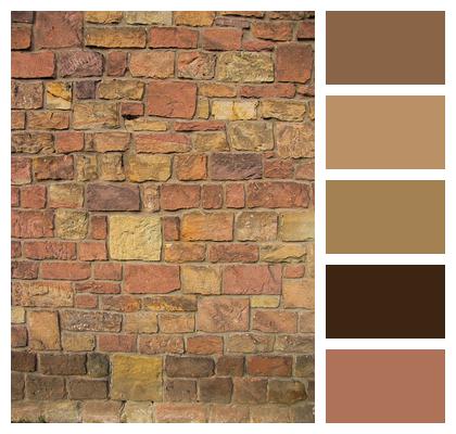 Brick Wall Wall Sand Stone Brick Image